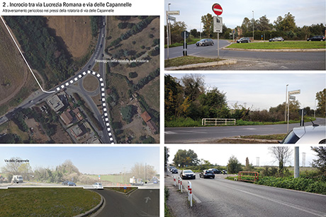 esempio di criticità dell'ambito Campo Farnia